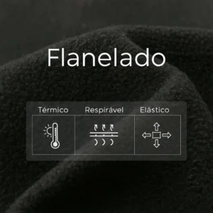 Kit 2 Blusa Manga Longa Térmica Frio Flanelada Segunda Pele
