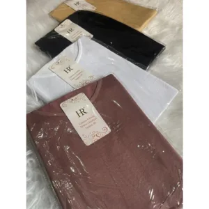 Blusa Termica Feminina Inverno Segunda Pele Mangas Longas Forro Flanelado Camiseta Quente Peluciada