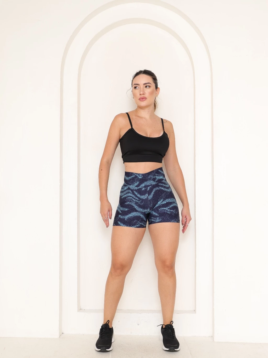 Kit 10 Short Feminino Premium Meia Coxa Academia Caminhada Parque Atividade ao ar Livre