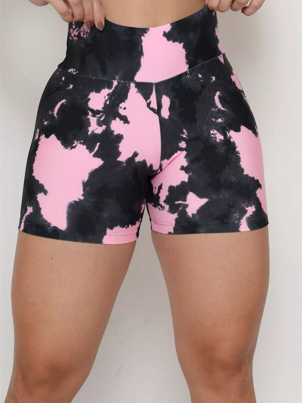 Kit 10 Short Feminino Premium Meia Coxa Academia Caminhada Parque Atividade ao ar Livre