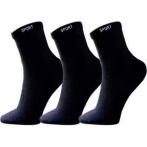 Kit 12 Pares de Meia Cano Longo Alto Masculino e Feminino
