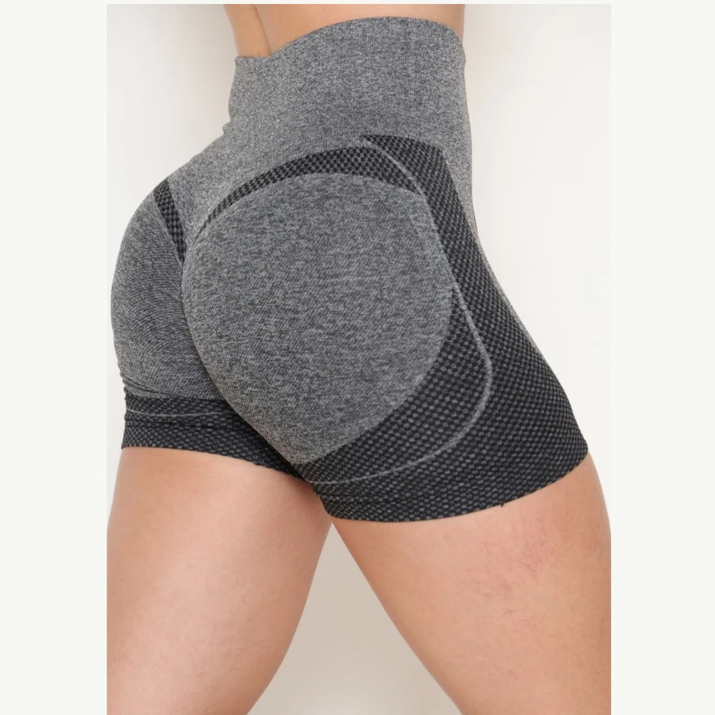 Short Academia Empina Bumbum Cintura Alto Yoga Elástico