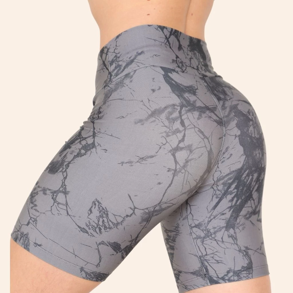 Kit 3 Bermuda Estampada Feminina Suplex Premium Academia