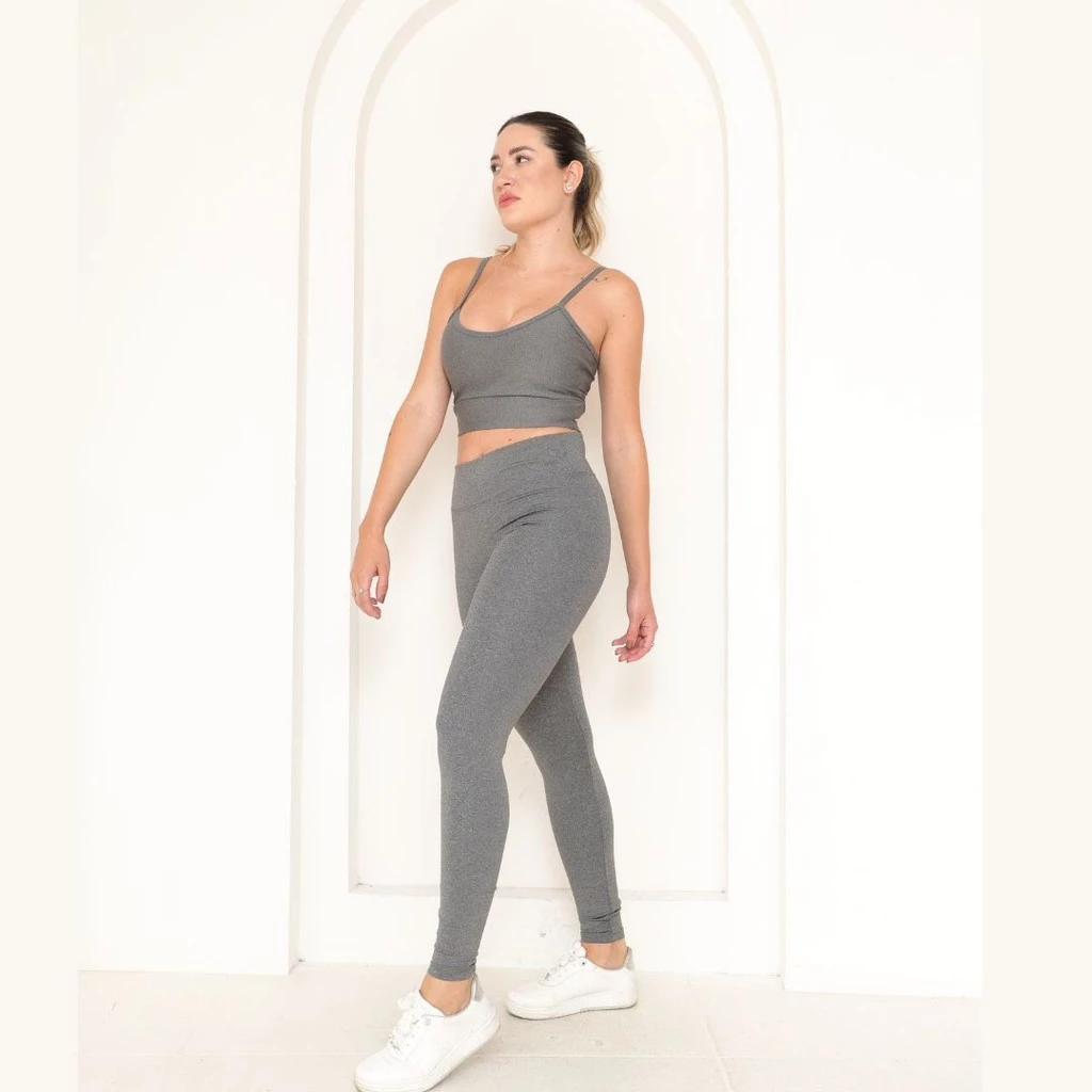 Kit 3 Calça Legging Feminina Suplex Premium Academia Fitness