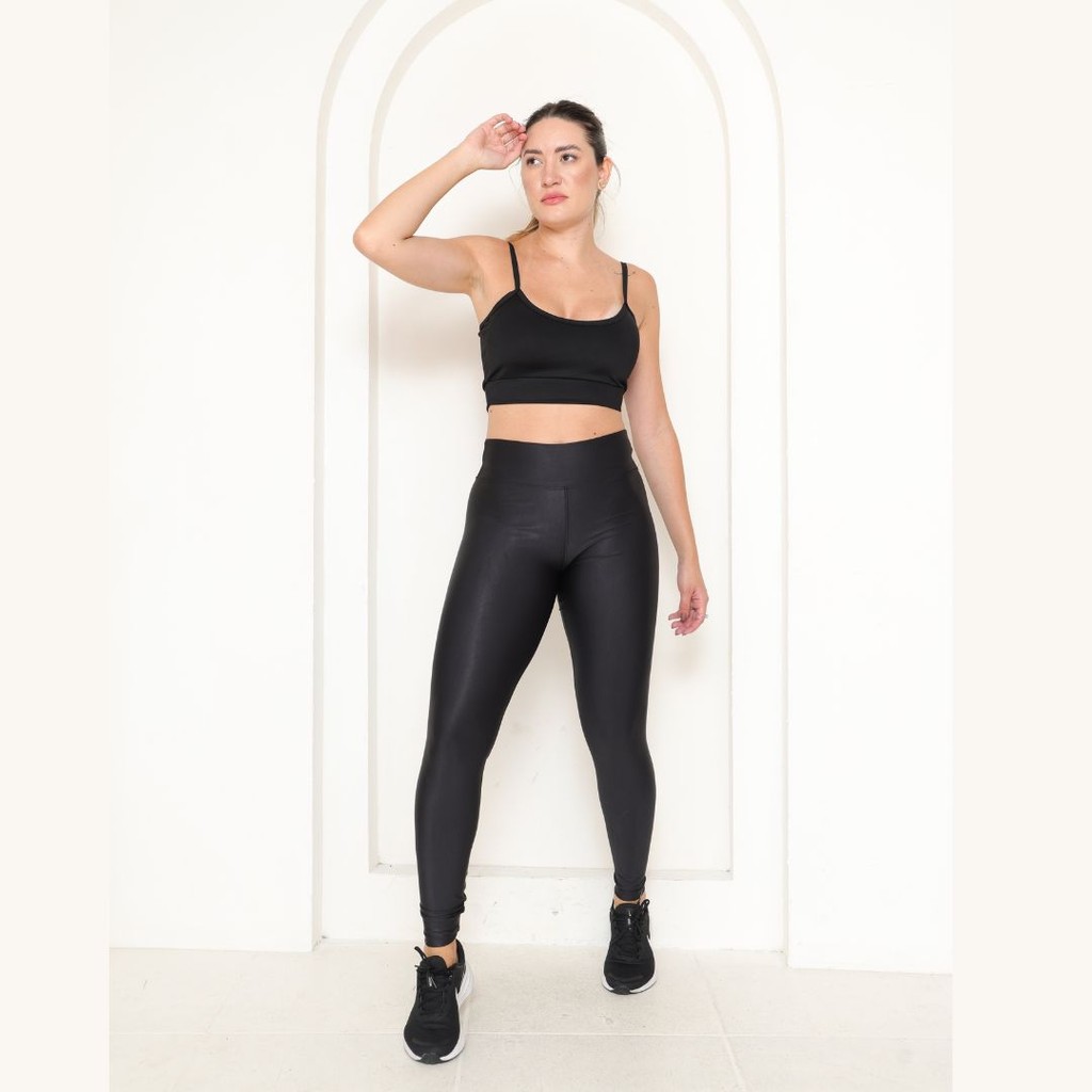 Kit 3 Calça Legging Feminina Suplex Premium Academia Fitness
