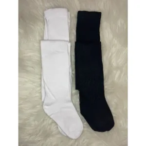 Kit 3 Meias Calca Infantil Menina Bebe Inverno Confortavel 1 ao 12 anos
