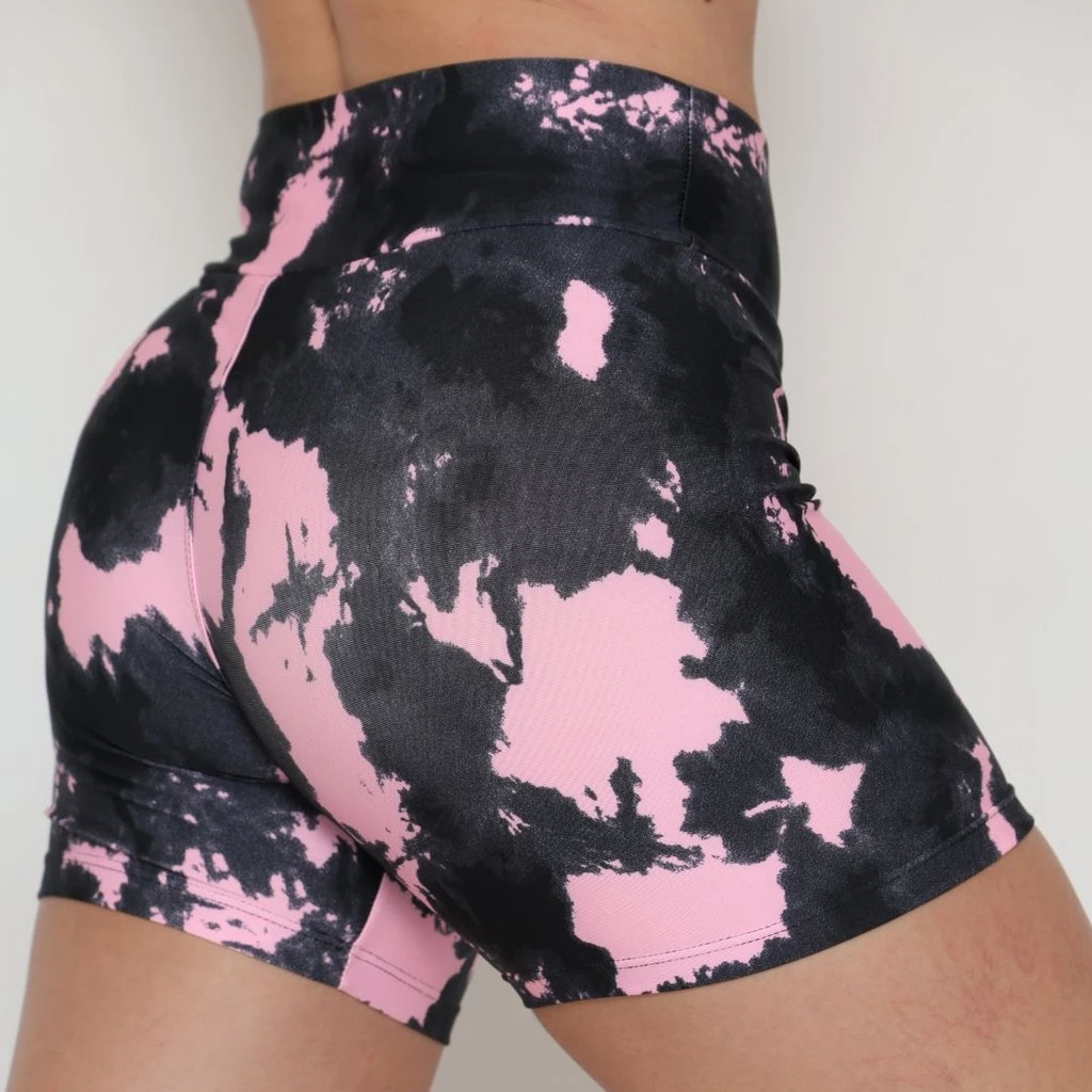 Kit 3 Shorts Estampado Bermuda Feminina Suplex Premium Fit