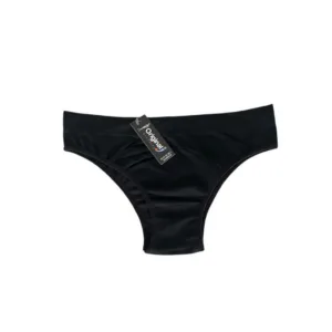 Kit 5 Calcinha Feminina Cos Alto Macio Flexivel e Confortavel Adulto Neutra Nao Marca Roupa