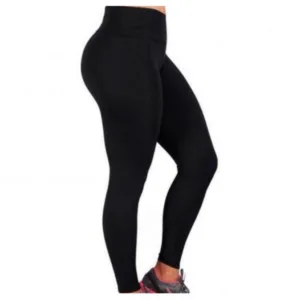 Kit 5 Legging Suplex Feminina Preto Top Calca Academia Esportiva Feminino Fitness