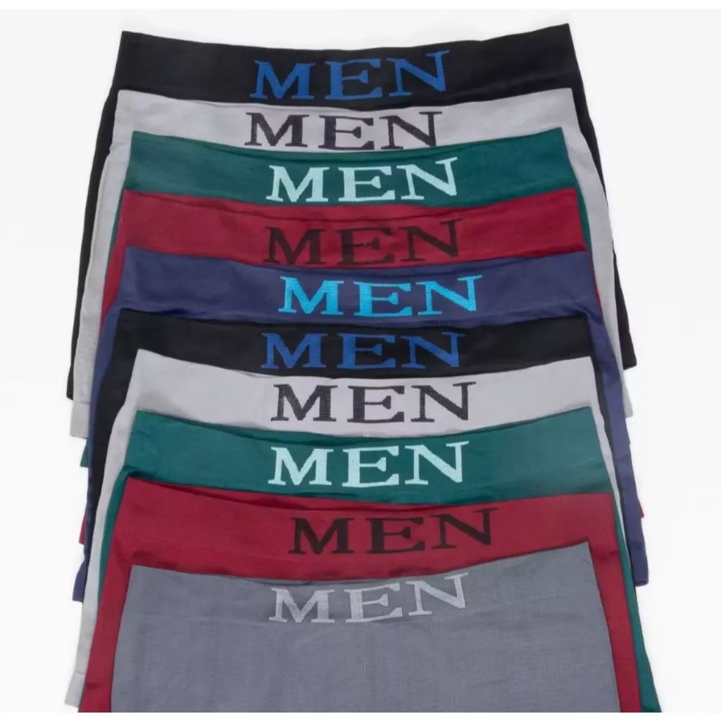 Kit 10 Cuecas Boxer Masculina Adulta Confortável Cores Variadas Pronta Entrega