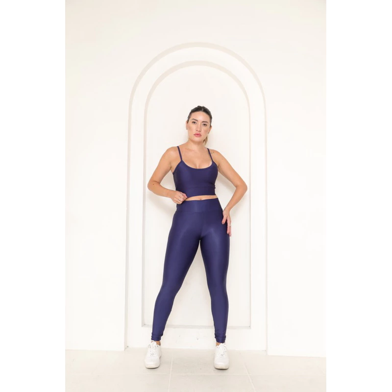 Legging Feminina Suplex Calça leg Grossa Confortável Cós Alto