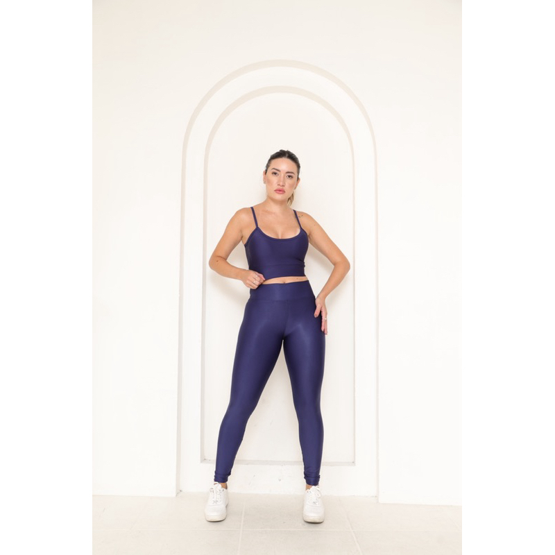 Legging Feminina Suplex Calça leg Grossa Confortável Cós Alto