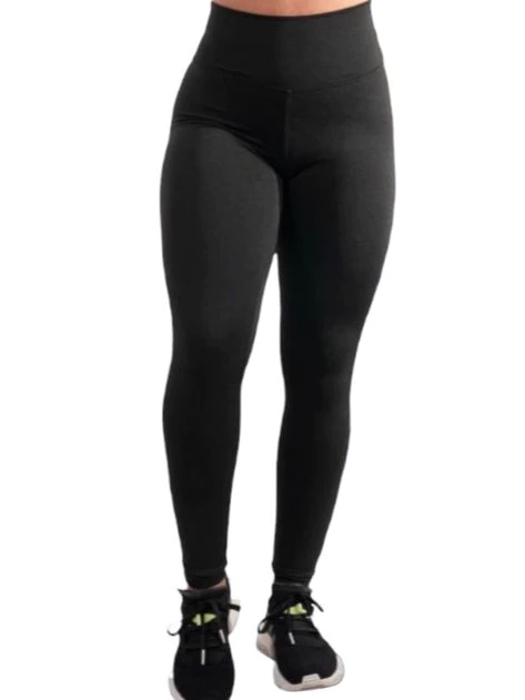 Leggings Feminina Suplex Branco Cós Alto Lisa Academia Sem Cheiro Calça Crossfit Esportiva Sem Marca