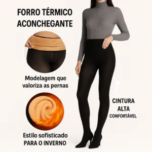 Meia Calca Termica Forrada La Sem Transparencia Translúcida