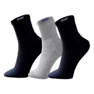 Meia Cano Alto Longo Adulto Unissex Um Par de Meia Algodao Masculina Feminina 38 ao 43 Respiravel