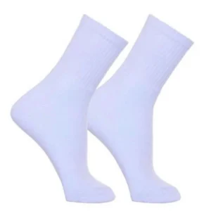 Kit 12 Pares de Meia Cano Longo Alto Masculino e Feminino