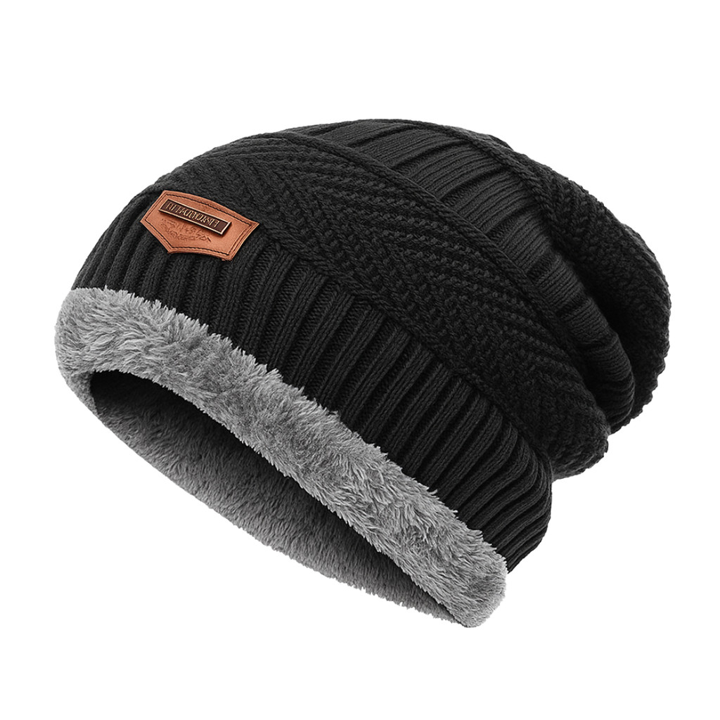 Touca Gorro Forrada Lã Quente Masculino Térmica Inverno Frio