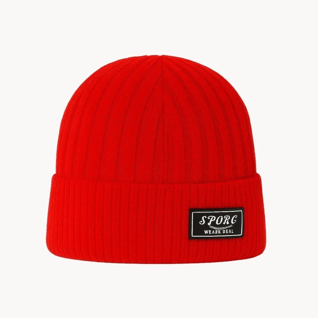 Touca Frio Masculina Forrada Lã Quente Gorro Inverno Aquece