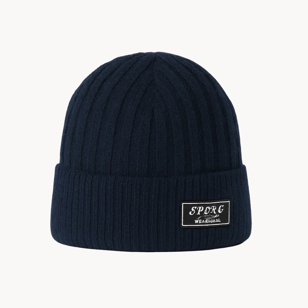 Touca Frio Masculina Forrada Lã Quente Gorro Inverno Aquece