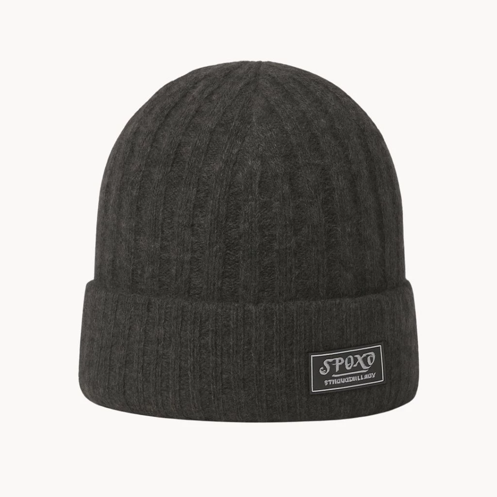 Touca Frio Masculina Forrada Lã Quente Gorro Inverno Aquece